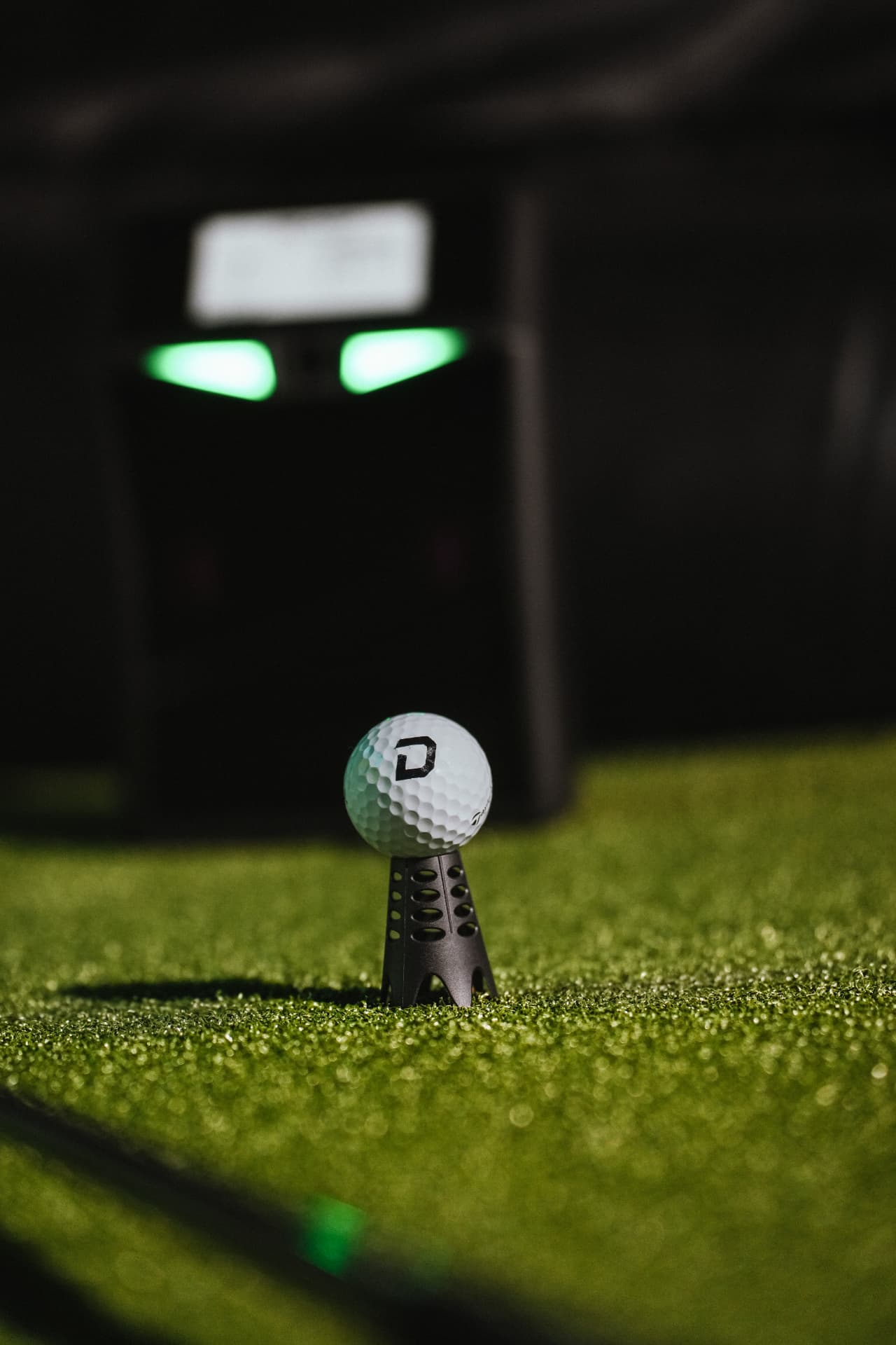 Private golf simulator session